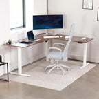 VIVO Electric Corner 75 x 63 inch L-Shaped Standing Desk, Memory Height - Image 8
