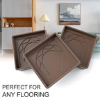 Furniture Coasters 8 Pcs 2” Furniture Caster Cups Non Slip Furniture Pads - Image 2