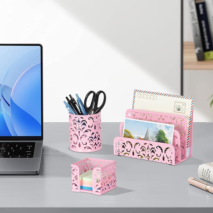 EasyPAG Desk Organizers and Accessories 3 Pieces Office Organizer Set - Image 7