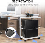 Bfttlity PC Stand Computer Tower Stand 2-Tier Metal CPU Holder - Image 3