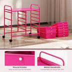 GOFLAME 9-Drawer Rolling Storage Cart, Mobile Utility Cart - Image 5