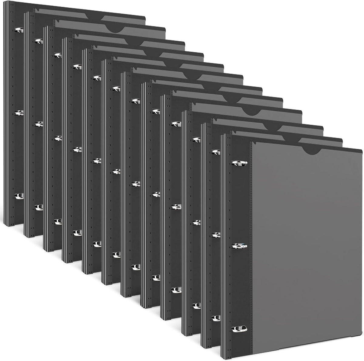 INFUN 1 Inch Telescoping 3 Ring Binder