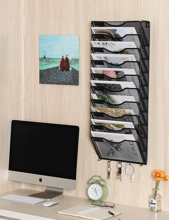 EasyPAG 10 Pocket Mesh Wall File Organizer - Image 6