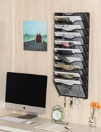 EasyPAG 10 Pocket Mesh Wall File Organizer - Image 6