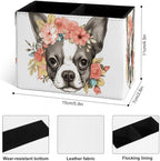 Famame Flowers on Bulldog Head Pencil Holder - Image 3