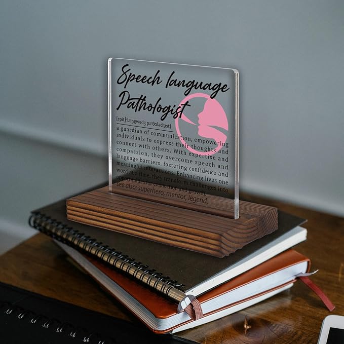 Speech Language Pathologist Gifts, Thank You Appreciation Gifts - Image 2