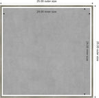 Amanti Art Silver Framed Magnetic Board 25x25 Medium Vision Board - Image 4