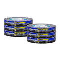 ABRO 6-Pack Blue Painters Tape: 18mm x 55M All Purpose Blue Tape, Temporary by ABRO