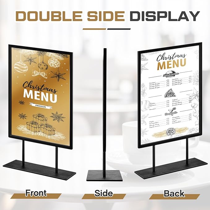 Zhengmy 2 Pcs Tabletop Sign Holder - Image 4