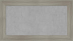 Amanti Art Grey Framed Magnetic Board 16x28 Small Vision Board by AmantiArt