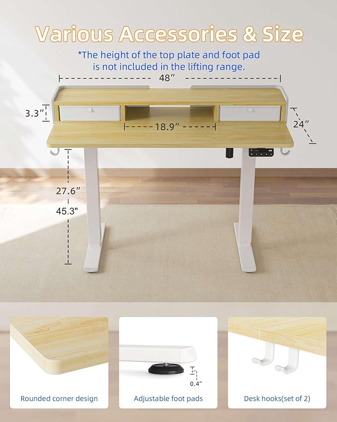 YIHAYO Electric Standing Desk - Image 3