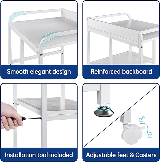 Fannova Large Printer Stand Table - Image 8