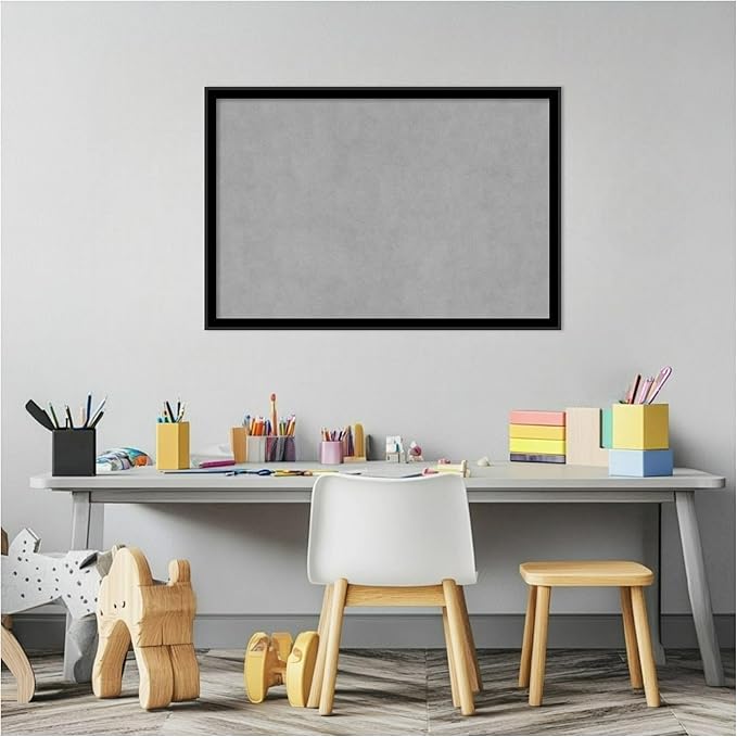Amanti Art Black Framed Magnetic Board 17x25 Medium Vision Board - Image 5