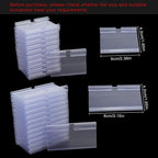 Meetory 50 Pcs Plastic Wire Shelf Label Holders, Retail Shop, Label Papers - Image 2