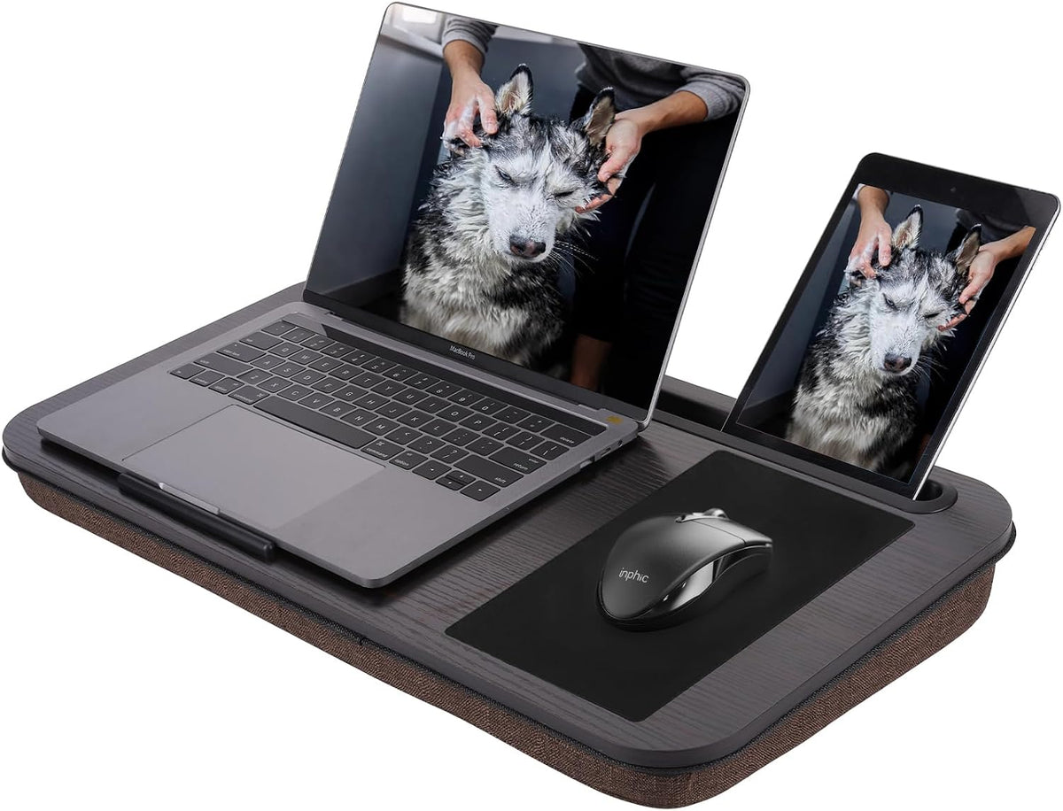 ASIEIT New Laptop Lap Desks for Adults, Fits Up to 17.3" Laptops, Portab...