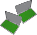 2 Pack Metal Case Stamp Pad Large Size by ZIGEL