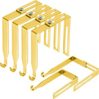 Amylove 4 Pcs Adjustable Cubicle Hanger Universal Partition Metal Cubicle Hooks by Amylove
