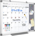 MAKELLO Dry Erase Calendar for Wall 24" x 18"