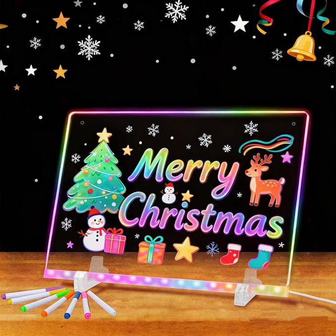 SetGame LED Drawing Board for Kids, 16 Inch Doodle LED Note Boards - Image 7