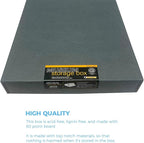 Lineco Museum Archival Storage Box, 16.75x20.75x3 in. Drop Front Design. - Image 3
