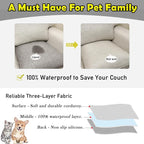 Couch Arm Covers, Waterproof Armrest Cover - Image 3