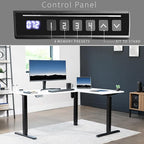 VIVO Electric Corner 63 x 47 inch L-Shaped Standing Desk, Memory Height - Image 5