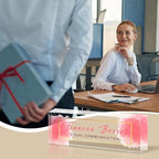 Personalized Name Plate for Desk, Custom Acrylic Desk Name Sign, Office - Image 6