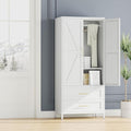 SUPEER Metal Wardrobe Cabinet by SUPEER