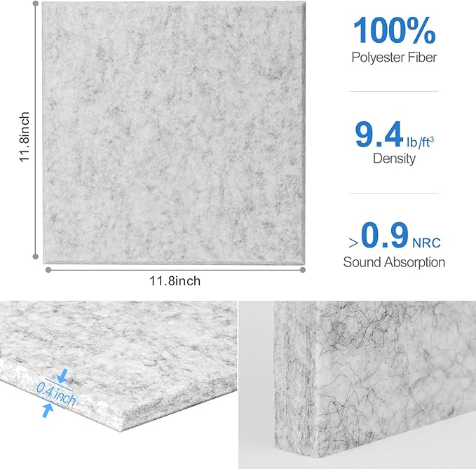 Sonicism 22 Pack Acoustic Wall Panels - Image 5