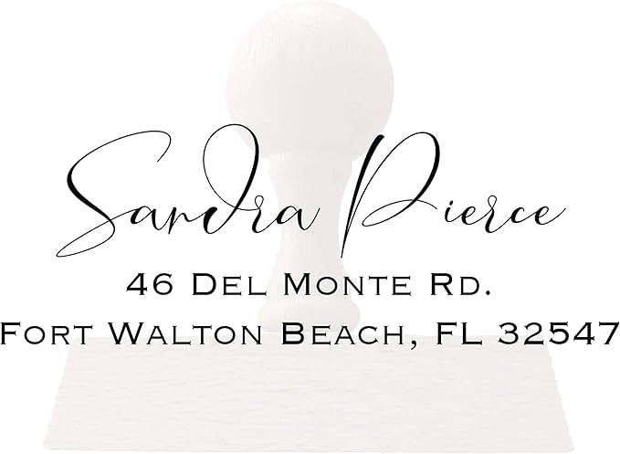 Custom Address Stamp Personalized Self Inking Stamps Custom Return Address - Image 4