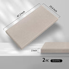 2” Thick Acoustic Panels with Hanging Hardware - Image 3