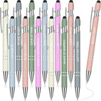 Zonon 12 Pcs Inspirational Pens Bulk Funny Ballpoint Pen by Zonon