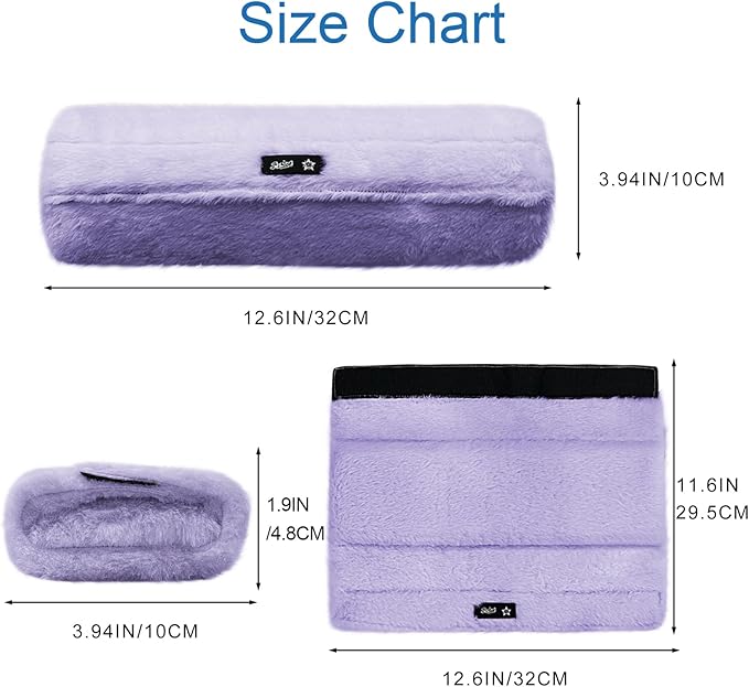 SPRING SEAON Wheelchair Armrest Covers 2 Pack Soft Memory Foam Wheelchair - Image 6