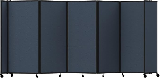 Versare Room Divider 360 Portable Wall Partition | Folding Panels | Large by VERSARE
