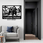 Custom Bear Metal Sign, Custom Bear Metal Wall Art Decor, Personalized Last - Image 6