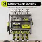 KAFAHOM Power Tool Organizer, Garage Tool Organizers and Storage, Drill Holder - Image 2
