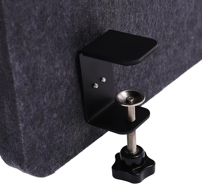 DouSeiAi Clamp-On Desk Divider, Desk Privacy Panel, Office Sound Absorbing - Image 6