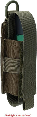 Tactical Flashlight Holster MOLLE Torch Holder MK4 OC/Mace Pepper Spray - Image 2