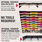 Ultimate Office TierDrop™ 40-Slot, 47 ½"w Literature, Mail and Classroom Sorter - Image 5
