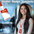 Visitor Badge Lanyards Volunteer Badge Holder - Image 2
