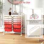 Happygrill 12-Drawer Rolling Storage Cart, Utility Cart - Image 6