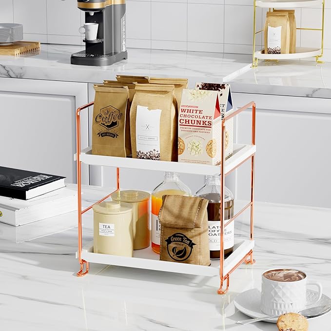 FSyueyun 2-Tier Bathroom Countertop Organizer, Tool-Less Installation Premium - Image 5
