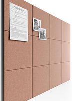 Bumusty Large Cork Board Alternative-47 x35 Felt Bulletin Board, by Bumusty