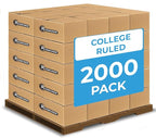 Rosmonde 2000 Pack Composition Notebook Bulk, College Ruled, Full Pallet of - Image 9