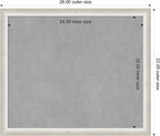 Amanti Art Silver Framed Magnetic Board 22x26 Medium Vision Board - Image 4