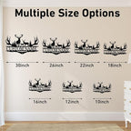 Dyoart Personalized Deer Metal Cabin Sign | Custom Metal Signs Outdoor | Deer - Image 6