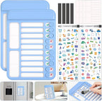 Audab 2Pcs Dry Erase Chore Chart by Audab
