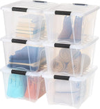 IRIS USA 32 QT Plastic Storage Box by IRISUSA