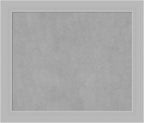 Amanti Art Silver Framed Magnetic Board 24x28 Medium Vision Board by AmantiArt