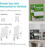 PEGZONE Clamp-on Desk Pegboard, Desk Organizer - Image 4